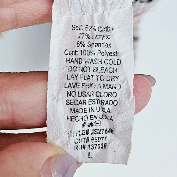 Lazy Sundays‎ Boho Hippie Hooded Womens Woven Striped Sweater L Size《882》J - Picture 4 of 5